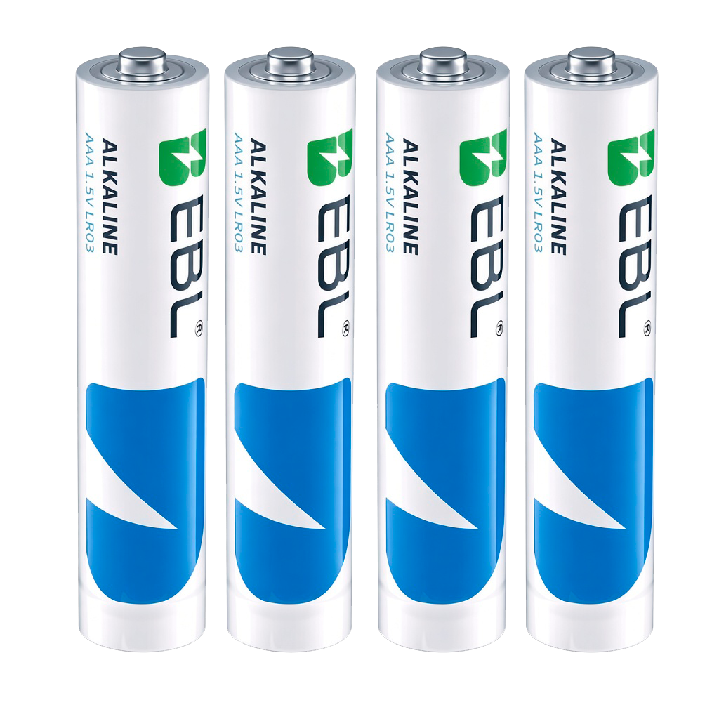 Pilas alcalinas AAA 1,5 V (4 unidades)